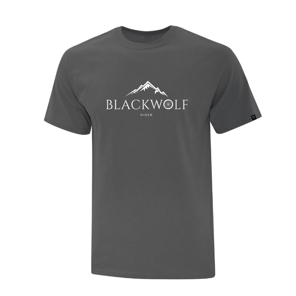 Blackwolf Rider Logo on grey
